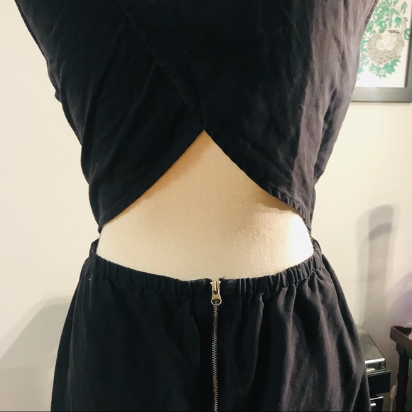 Backless Zipped Skirt Dress🖤 - Picture 4 of 8